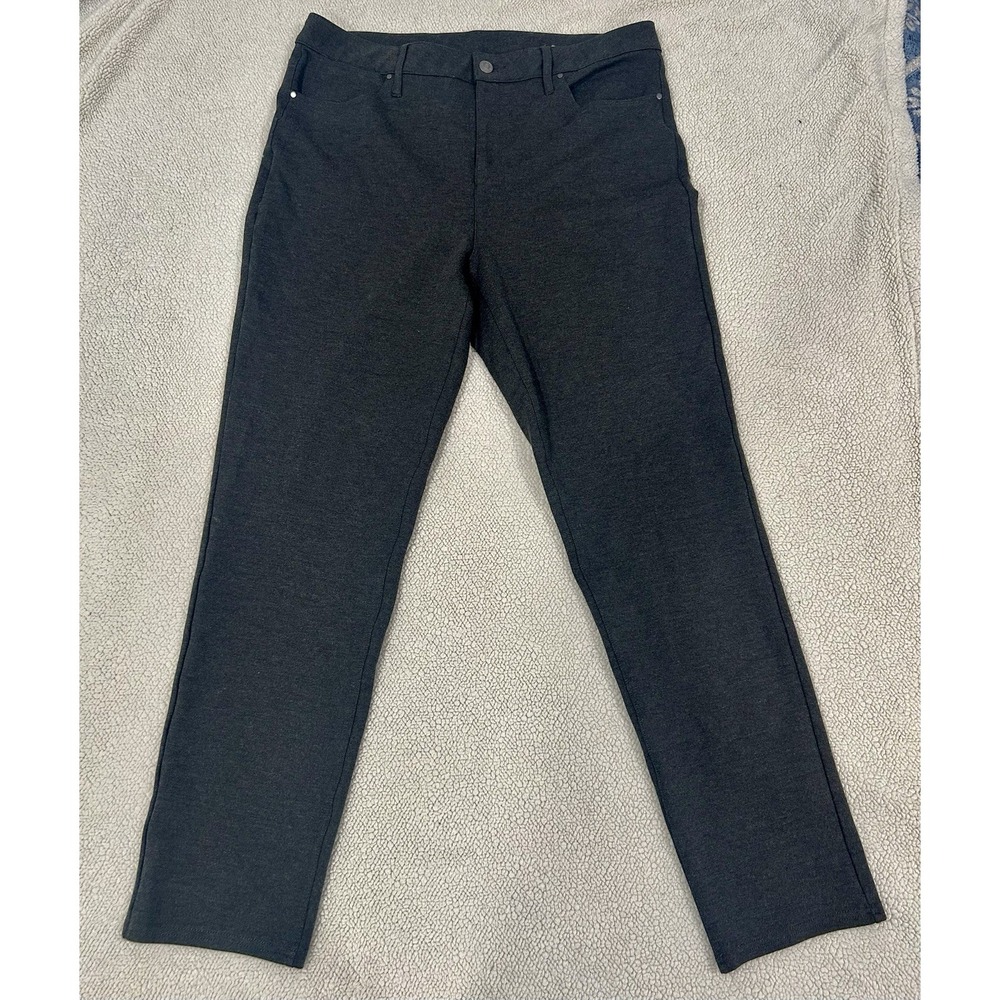 So Slimming by Chico's Women Gray‎ Dress Pants 2R Sz 12 US
